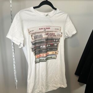 Bella Canvas White Graphic Tee